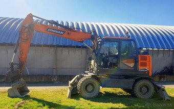 ZÁRUKA 18t bagr opěry powertilt vývody Doosan DX165 svahovk - 2