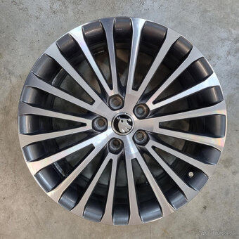 Škoda hliníkové disky 5x112 R18 7,5J ET46 - 2