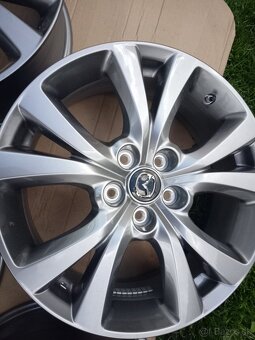 MAZDA 18"5x114,3 ET 45 originálne hliníkové disky - 2