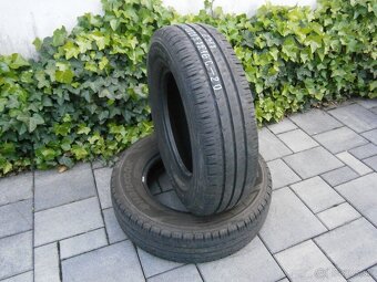 Predám 2x letné pneu Hankook 215/75 R16C 116/114R - 2