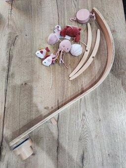 Little Dutch Drevený kolotoč ocean pink - 2