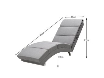 Leňoška LONDON - 8 masážnych bodov, 5 režimov - 2