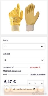 Pracovné rukavice - 2