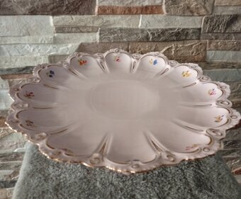 Růžový porcelán, velký nástolec, Chodov - 2