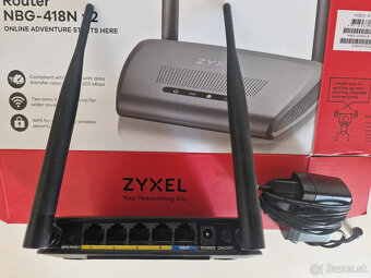 Zyxel NBG-418N v2 Wi-Fi router - 2