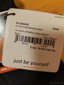 Pánske softshellovè nohavice Northfinder - 2