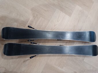 Detské lyže 80, lyžiarky, palice - 2