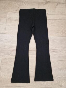 Nohavice Zara 152 elastické čierne, Reserved zelené 146 - 2