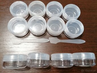 Kozmetické nádobky 12 ks - 2