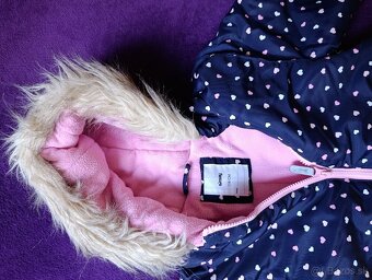 Zimná kombinéza pre dievča v.116. - 2