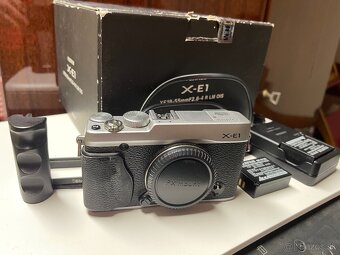 Fuji X-E1 silver - 2