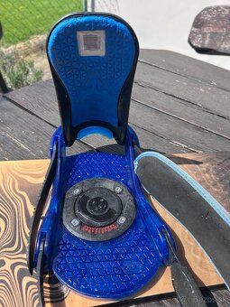 Snowboard BURTON 120 cm + viaza - 2