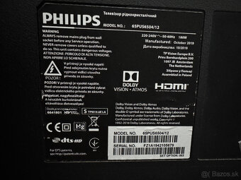 Televízor Philips 4K s uhlopriečkou 65" - 2