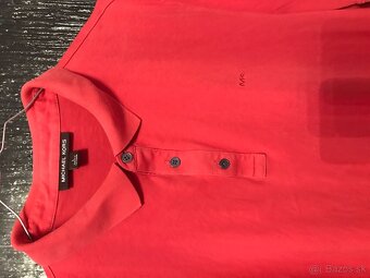 MICHEL KORS originál koralové pánske polotricko L/XL - 2