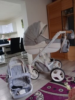 Predám kočík troj kombinovaný,malo používaný - 2
