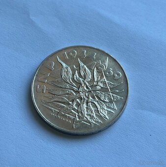 25 koruna SNP 1969 - Plamene - 2