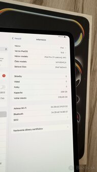 Vymenim najnovsi iPad Pro 11'' 256gb cip M4 kupeny v Alze - 2