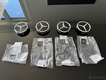 Stredové krytky kolies Mercedes-benz - 2
