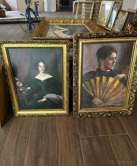 Starožitné rámy obrazov - 2