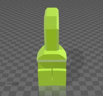 3D tlačený držiak kábla pre vysavač Parkside PWD 25 - 2