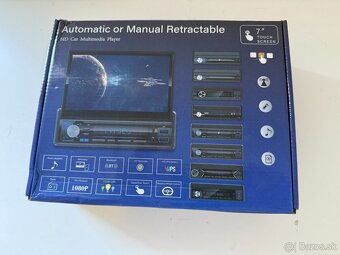 Nové Univerzálne 1 DIN autorádio 7" - 2