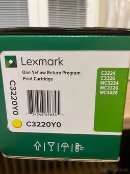 Toner do tlačiarne Lexmark - 2