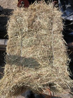 Predám malé hranaté baliký sena. - 2