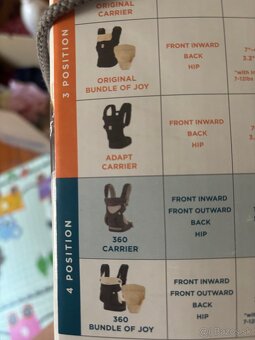 Ergobaby nosič - 2
