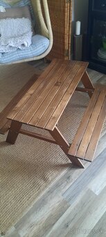 Predám detský piknikový stôl IKEA - 2