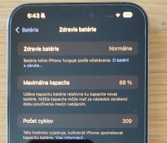 iPhone 15 pro max 256GB prírodný titán - 12 mes. záruka - 2