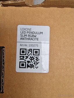 Loxone Zavesne svietidlo RGBW antracit - 2