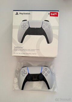 Playstation 5 Slim + 1x ovládač + krabica + 4 hry - 2