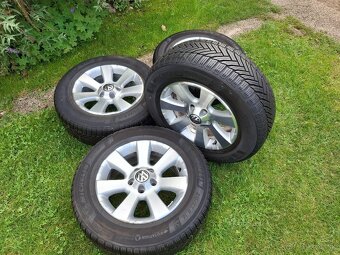 16" ALU 5x112 orig VW Tiguan a iné + 215/65 r16 7,5mm TOP - 2