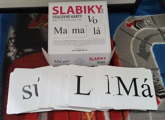 Slabiky - pracovné karty - 2
