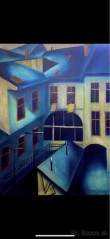 Viktor ŠEFČÍK, obraz olej na plátne - 2