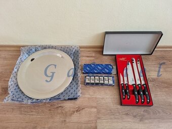 Podnos, nože, držiak, šálky, kliešte - Zepter - 2