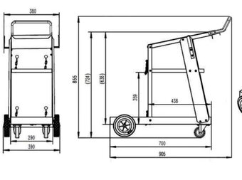 Vozík ke svářečce - 2