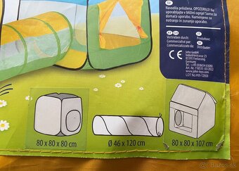 Detský stan + tunel - 2