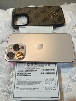 Predám vymením IPHONE 16.pro 128.g gold - 2