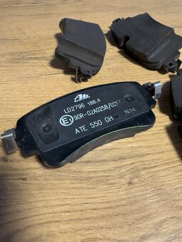 Brzdové platničky ATE - 2