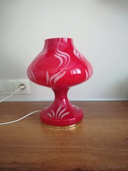 RETRO SKLENENA LAMPA VINTAGE DIZAJN SOCIK - 2