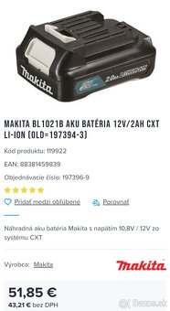 Makita 12V CXT - 2