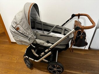 Gesslein kočík + Recaro autosedačka s isofix základňou - 2