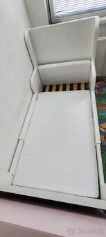 Rastúca detská posteľ, biela, 80x200 cm - 2