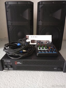 Kompletná aparatúra - bedne, zosilňovač - 2