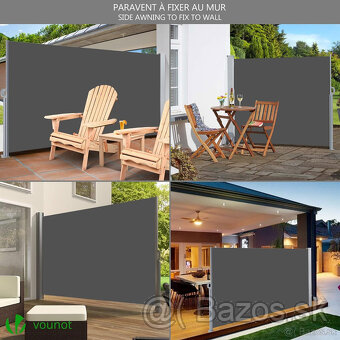 Výsuvná bočná markíza "VOUNOT" - 2