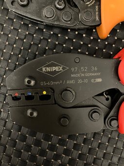 Lisovacie kliešte Knipex, Weidmuller - 2