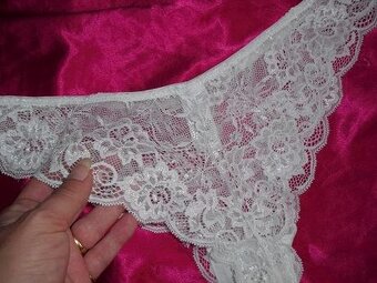 Svadobne krajkovane nohavicky - 2