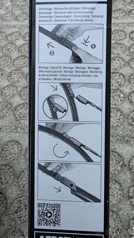 Stierače Bosch Aerotwin 650 550 A225S - 2