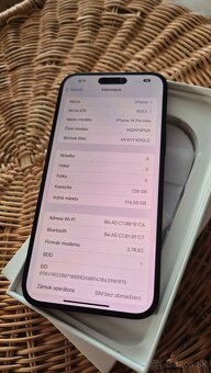 Apple Iphone 14 pro MAX 128gb, 84% batéria - 2